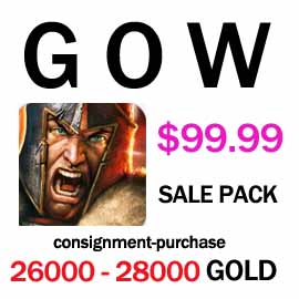 GOW 2*26000 gold + Bonus